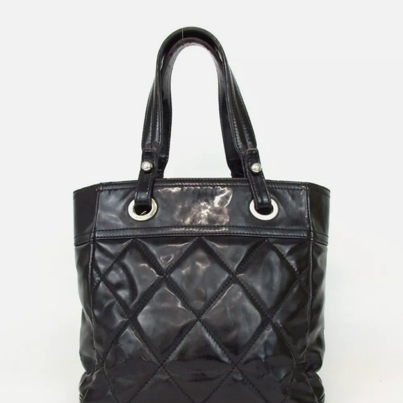 100% Auth CHANEL Biarritz tote - Picture 4 of 11